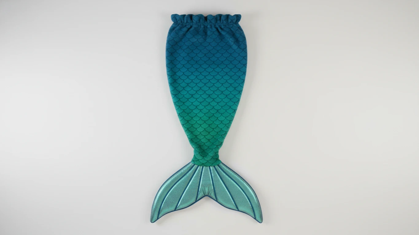 Mermaid Tail Wearable Blanket