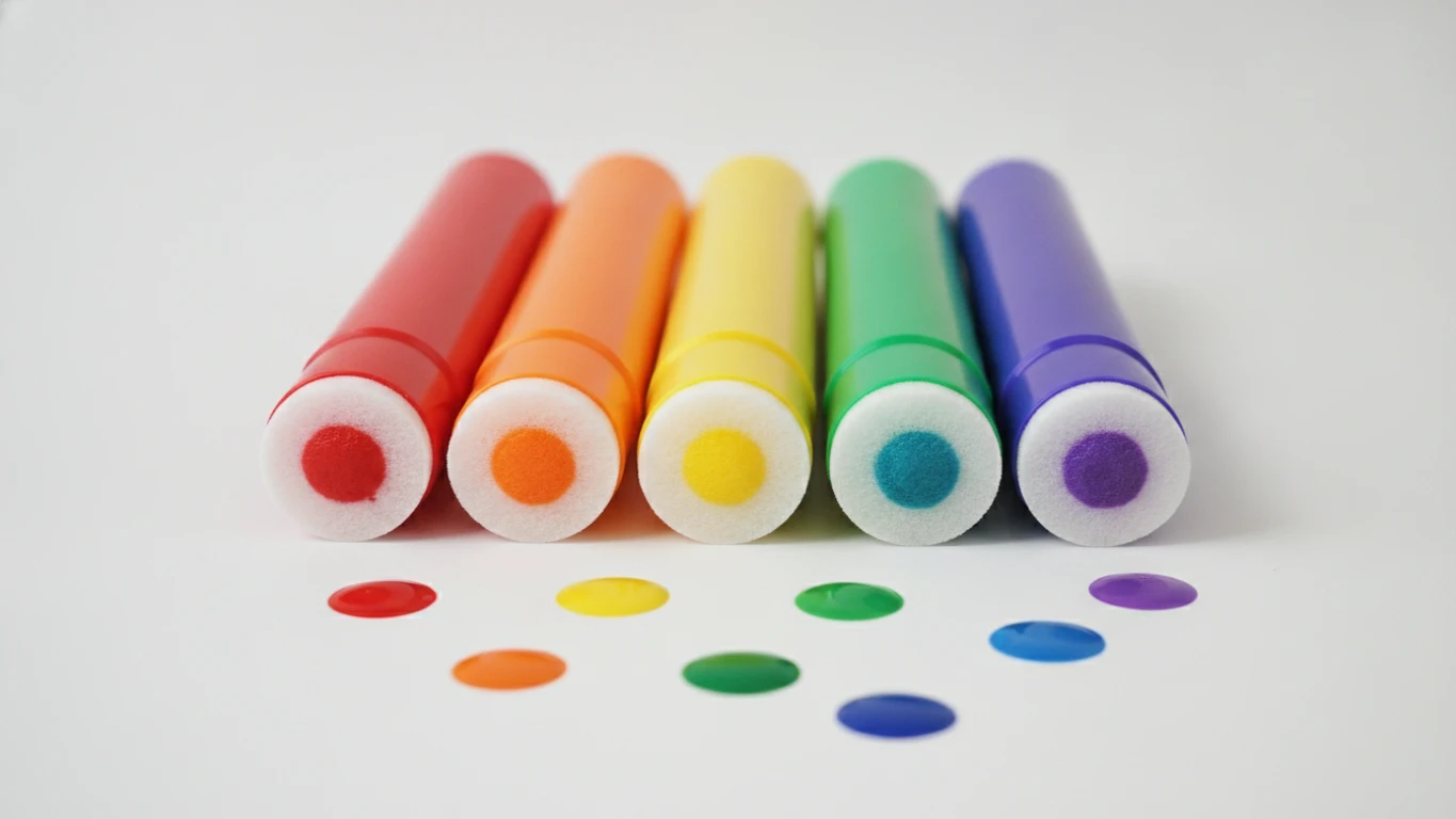 Mess-Free Washable Dot Markers