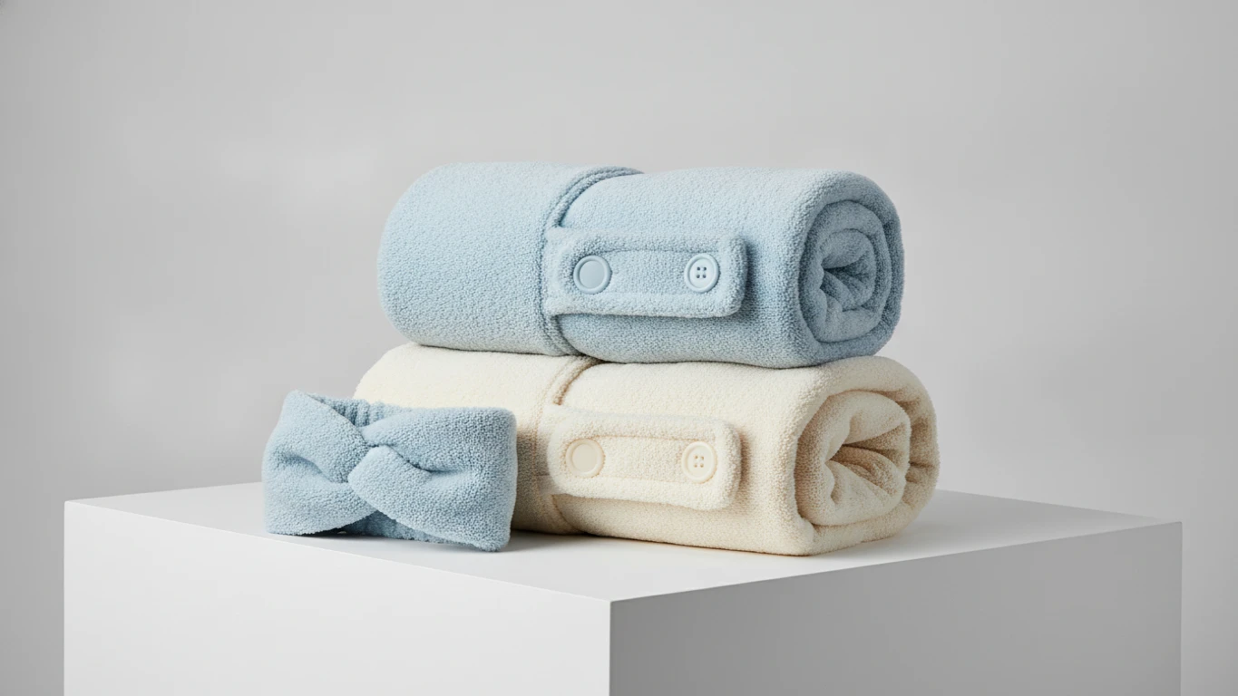 Microfiber Hair Drying Wrap Set