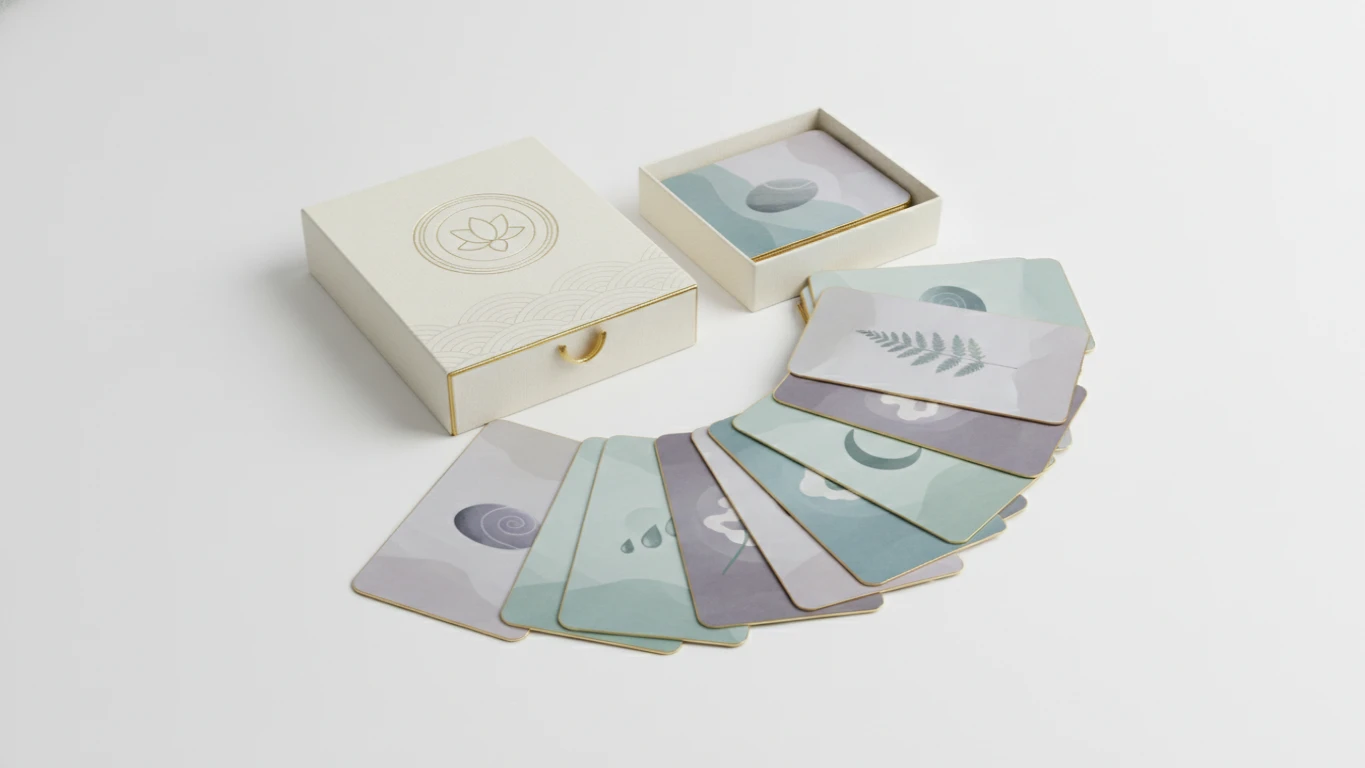 Mindfulness Meditation Cards Deck