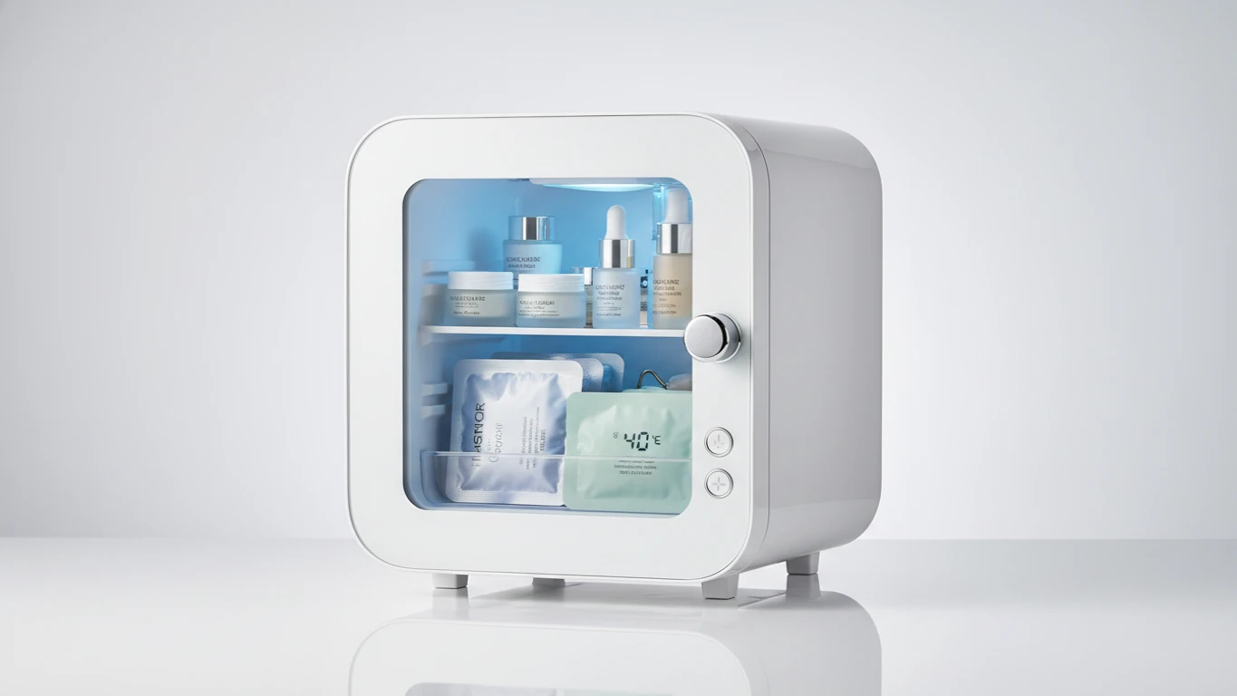Mini Skincare and Beauty Fridge