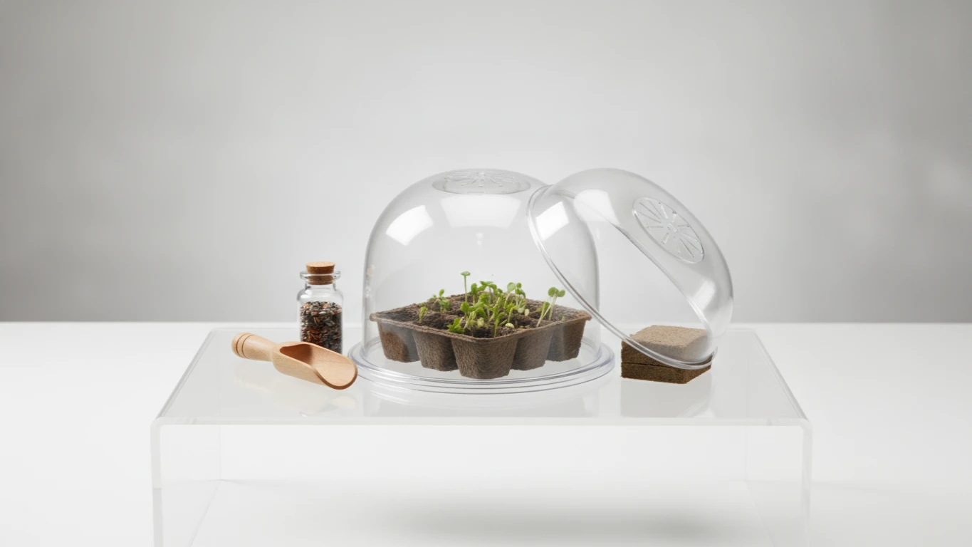 Miniature Greenhouse Growing Kit