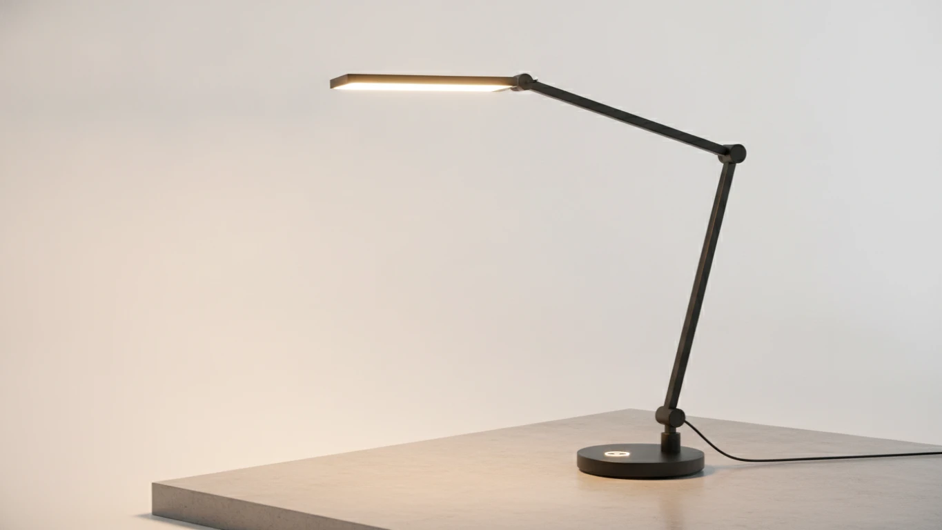 Minimalist Adjustable LED Desk Lamp