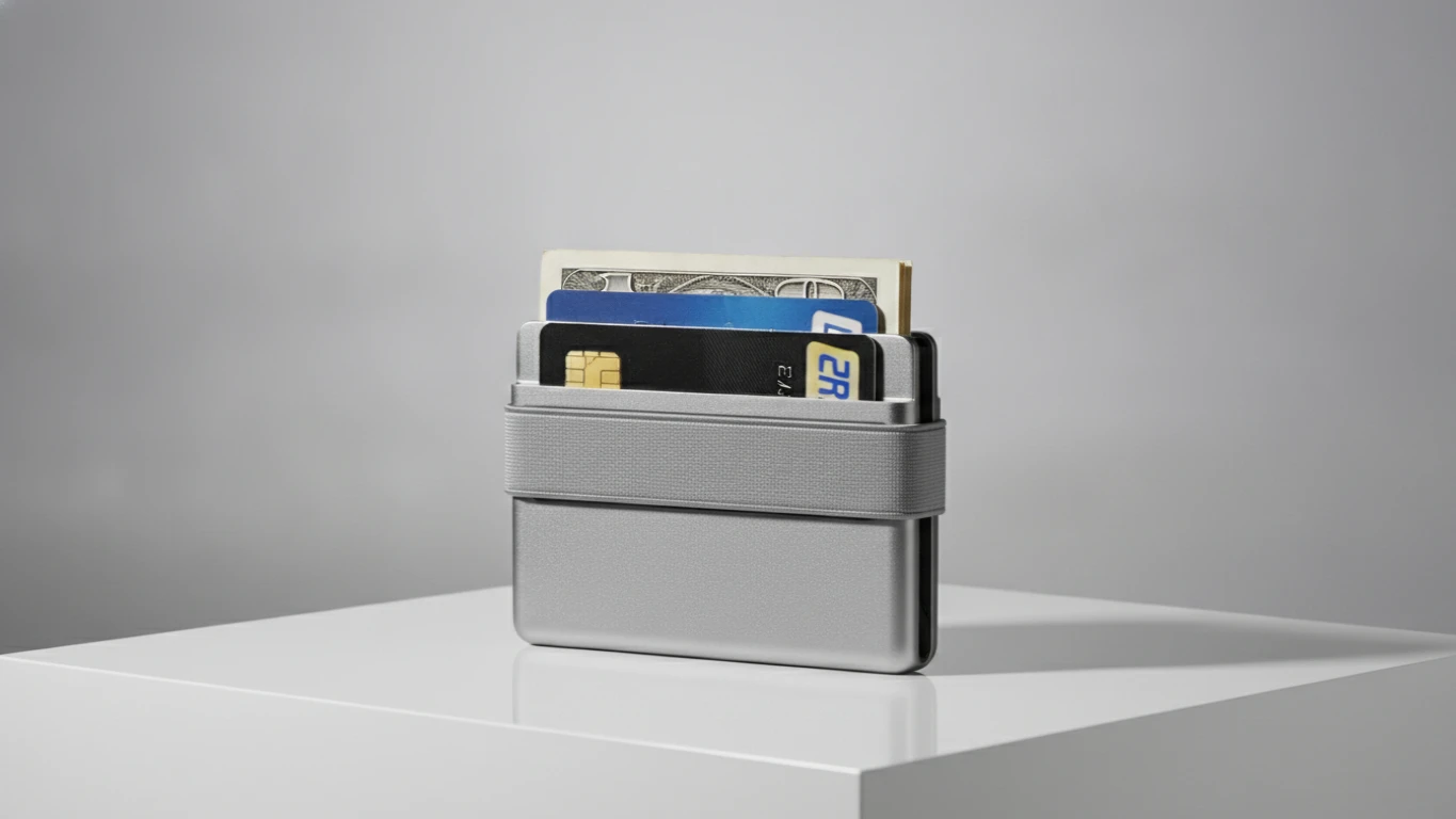 Minimalist Aluminum Slim Wallet