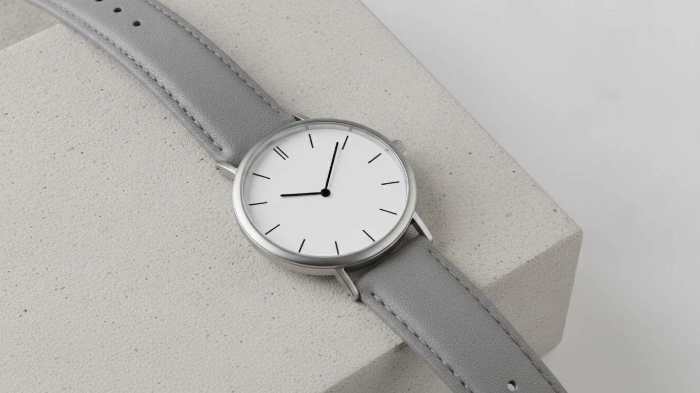 Minimalist Analog Wrist Watch