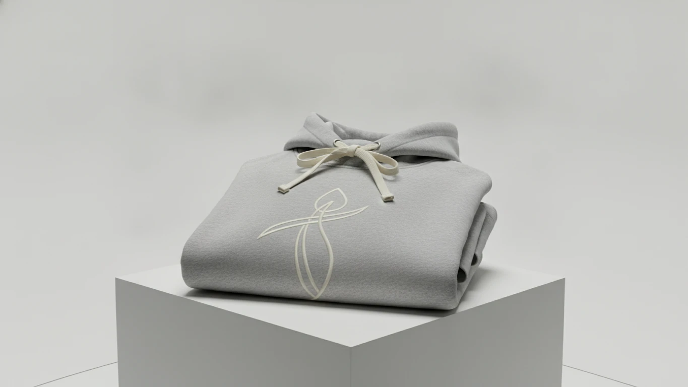 Minimalist Faith Message Hoodie
