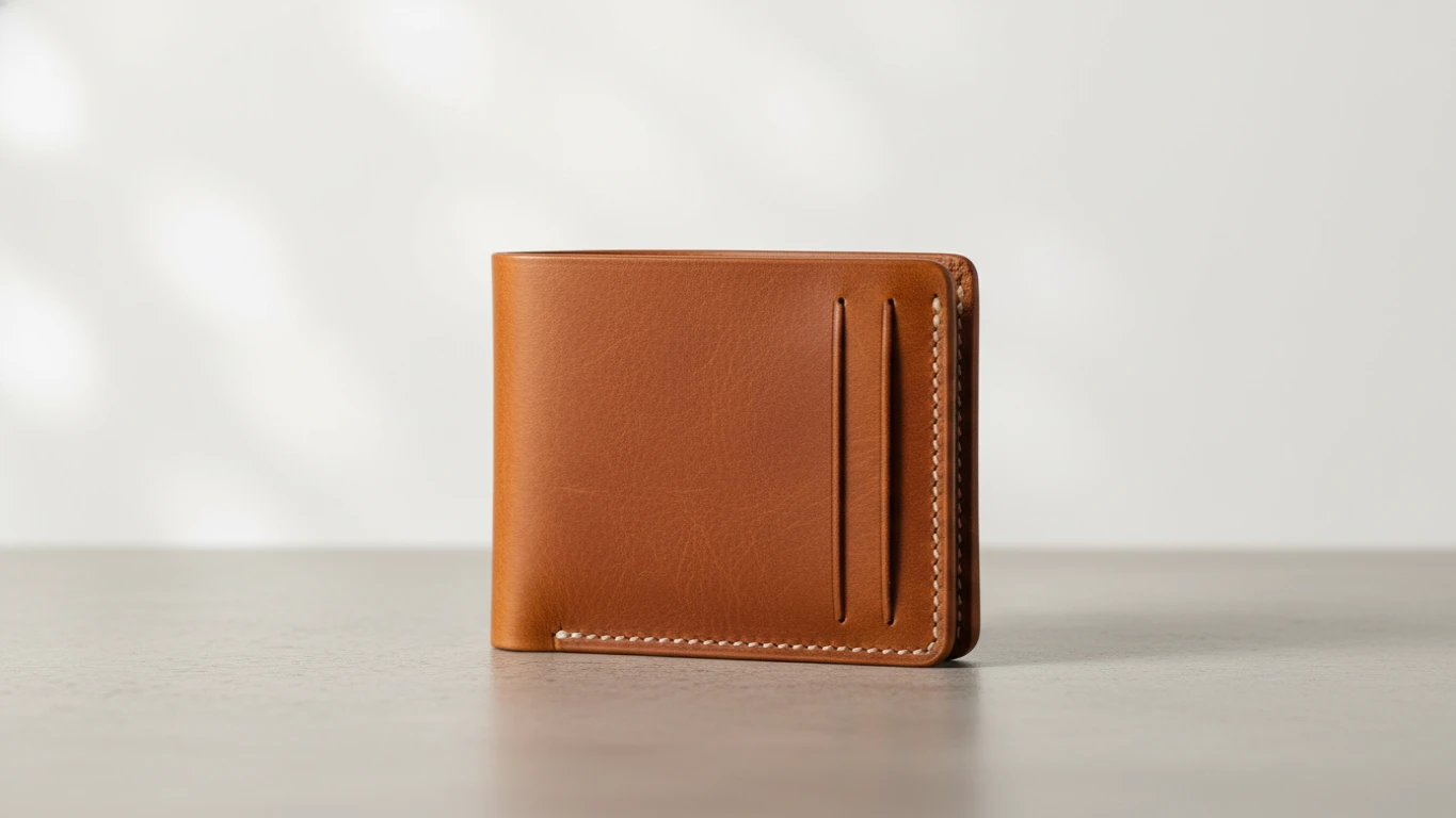 Minimalist Full-Grain Leather Wallet