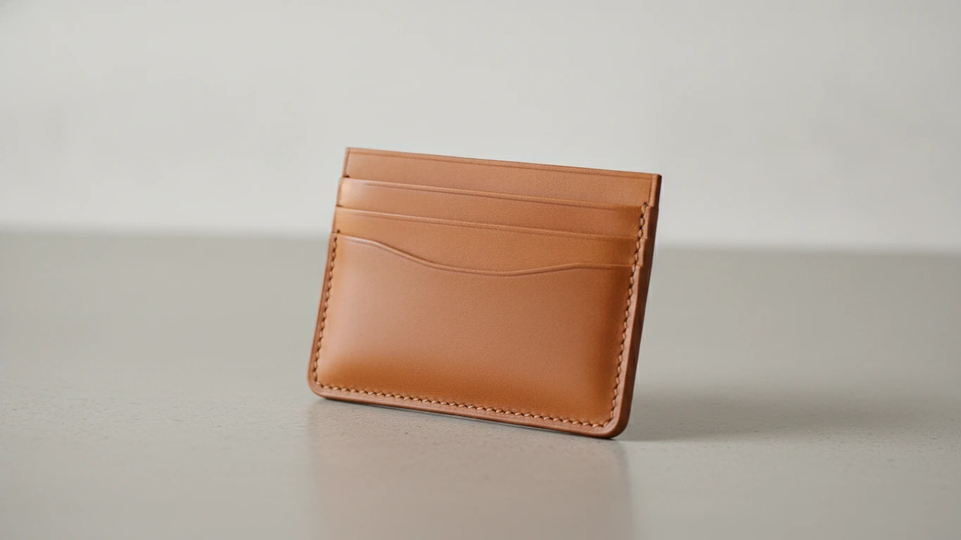 Minimalist Leather Card Holder
