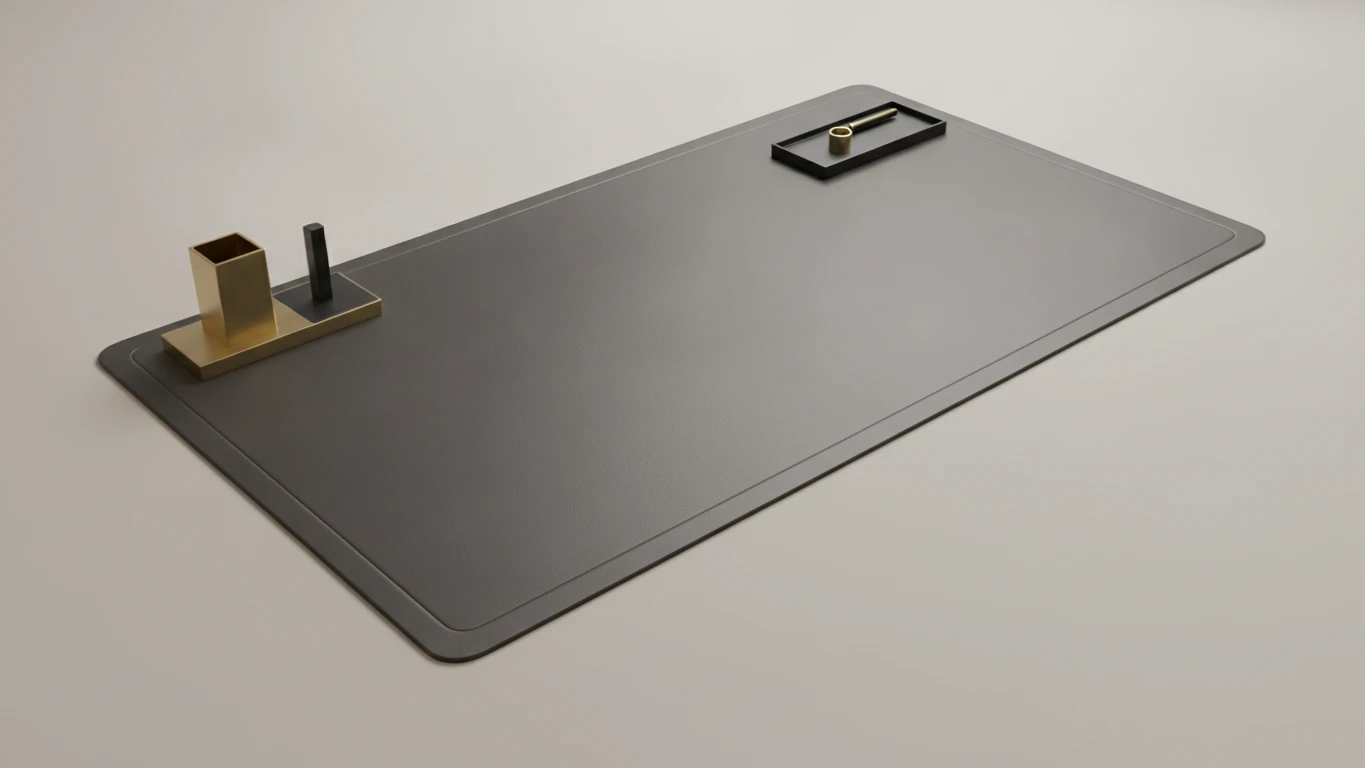 Minimalist Leather Desk Mat