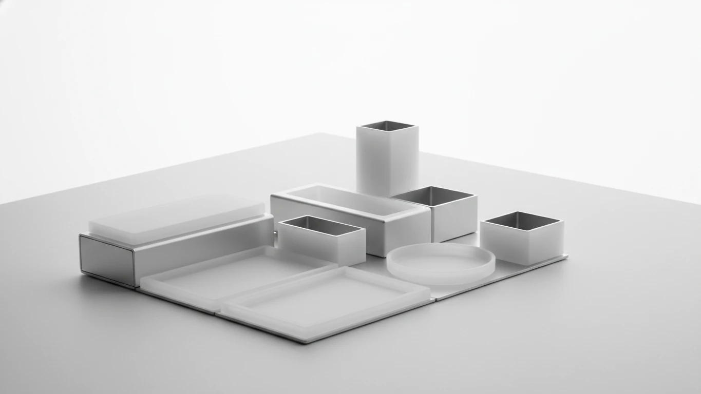 Minimalist Modular Desk Organizer Set