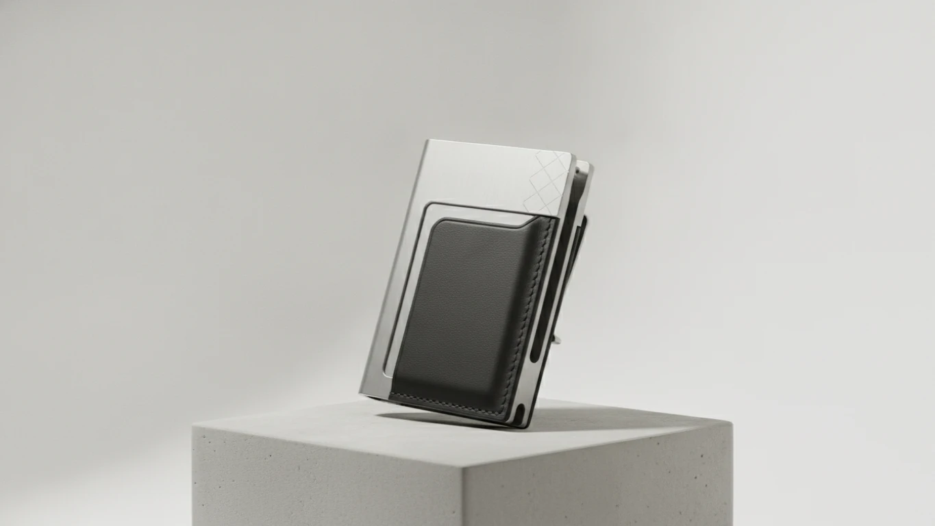 Minimalist RFID-Blocking Wallet