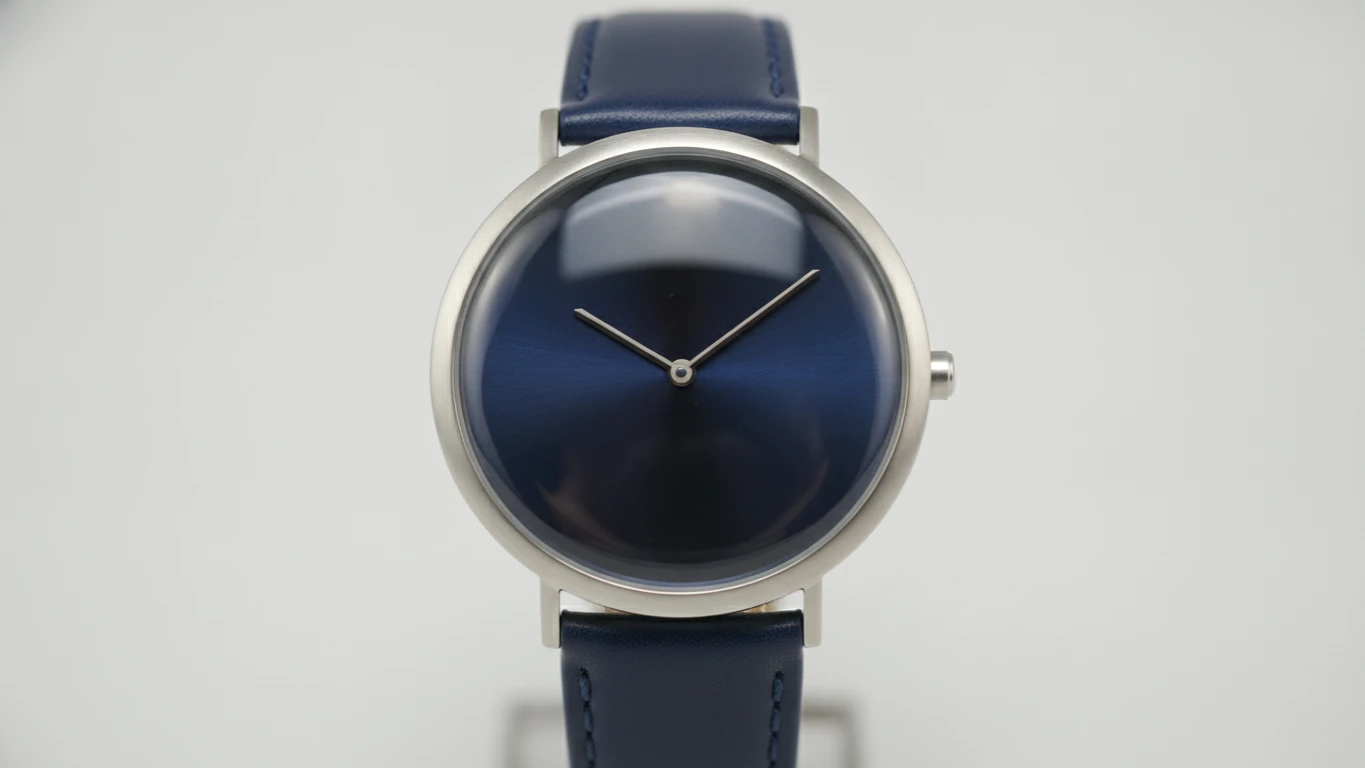Minimalist Sapphire Glass Watch