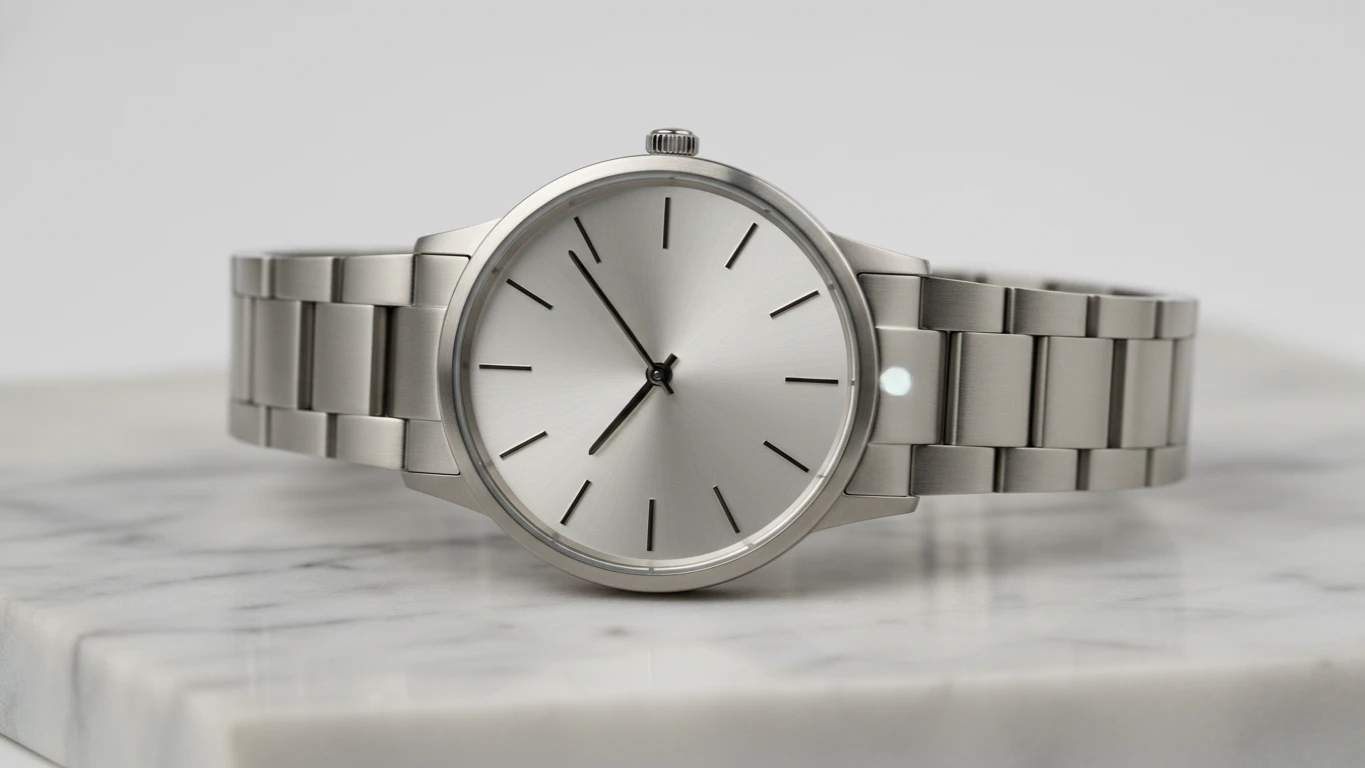 Minimalist Stainless Steel Watch
