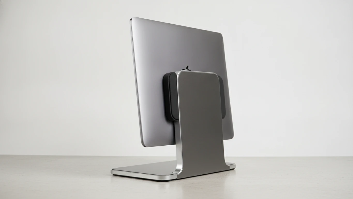 Minimalist Vertical Laptop Stand