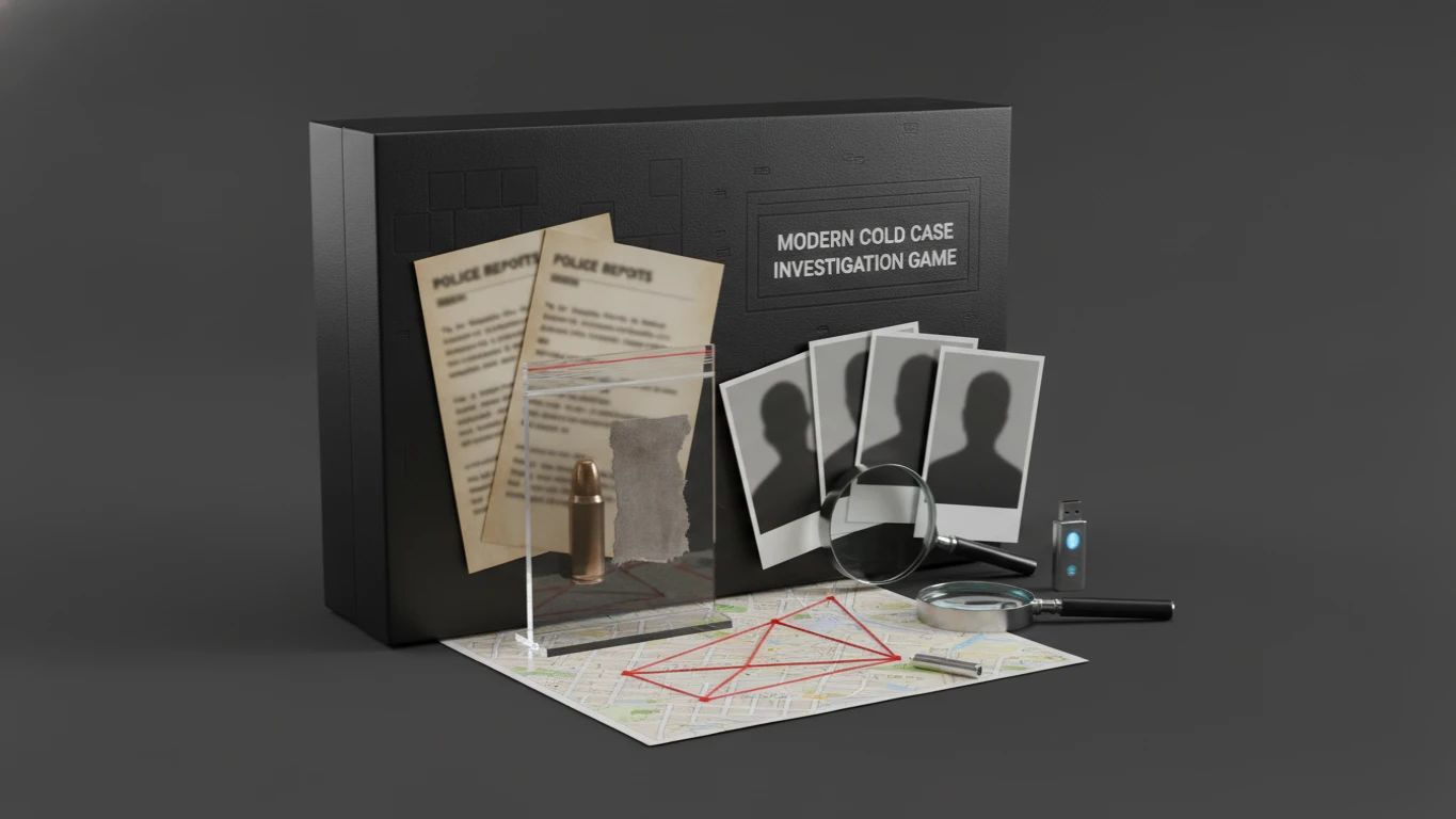 Modern Cold Case Investigation Game
