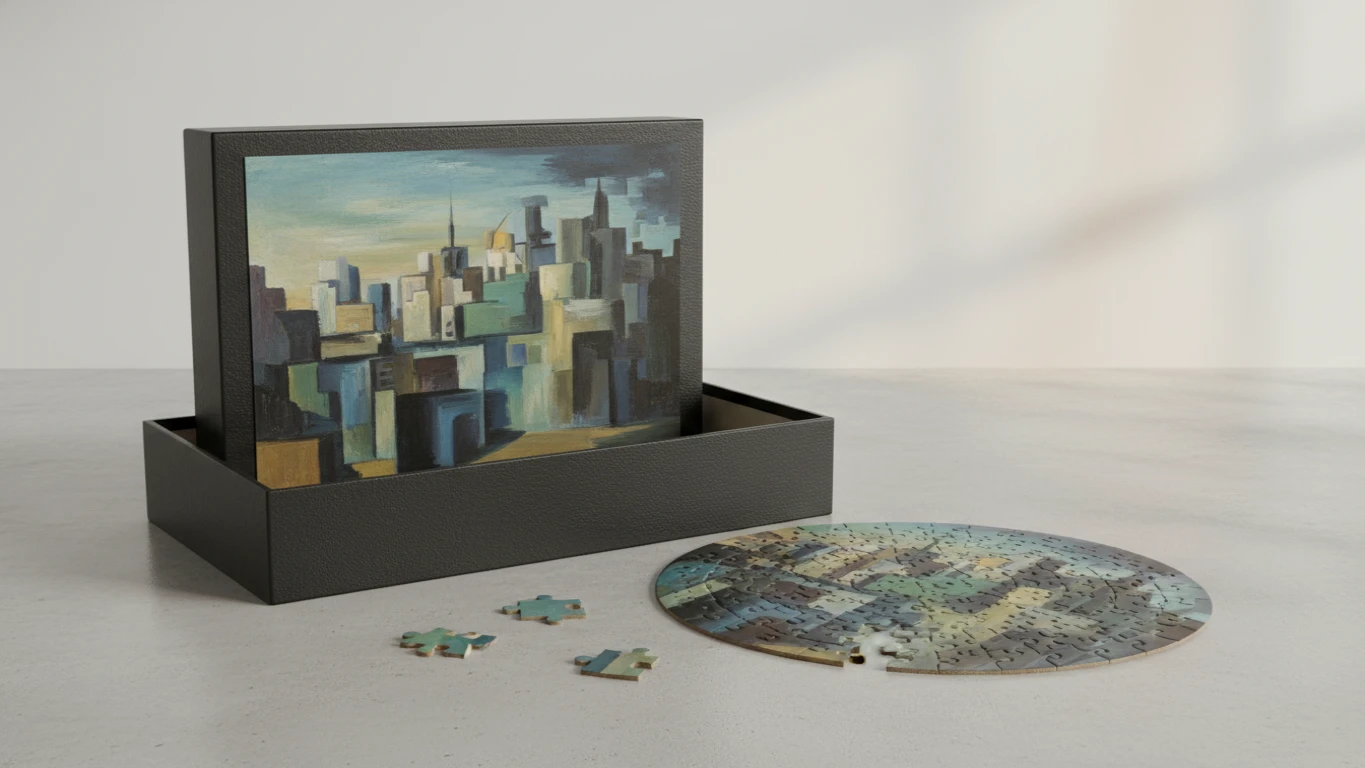 Modern Fine Art Jigsaw Puzzle