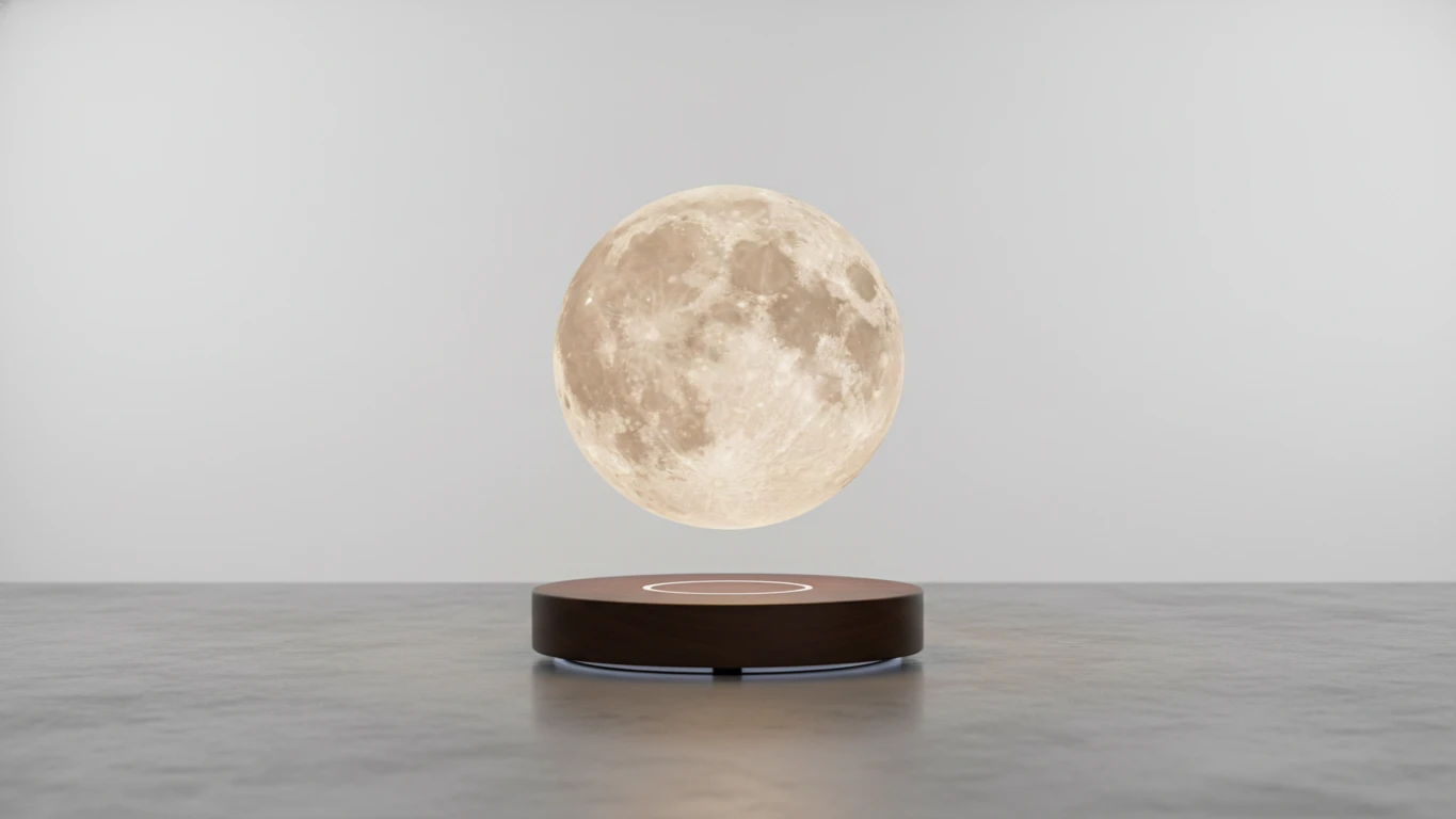 Modern Floating Moon Lamp