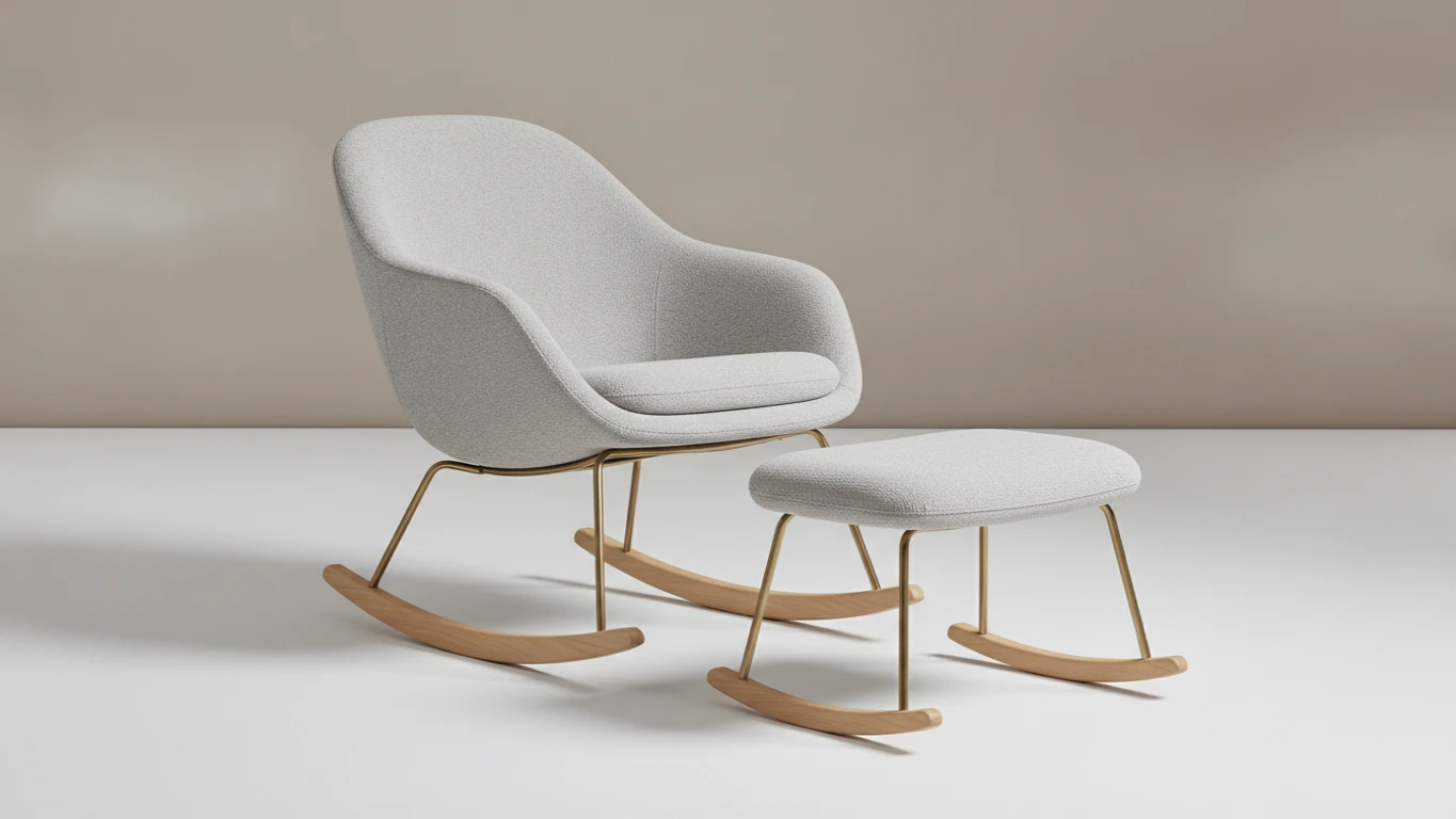 Modern Nursery Rocking Chair