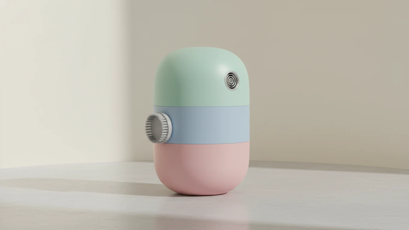 Modern Pastel Desktop Vacuum