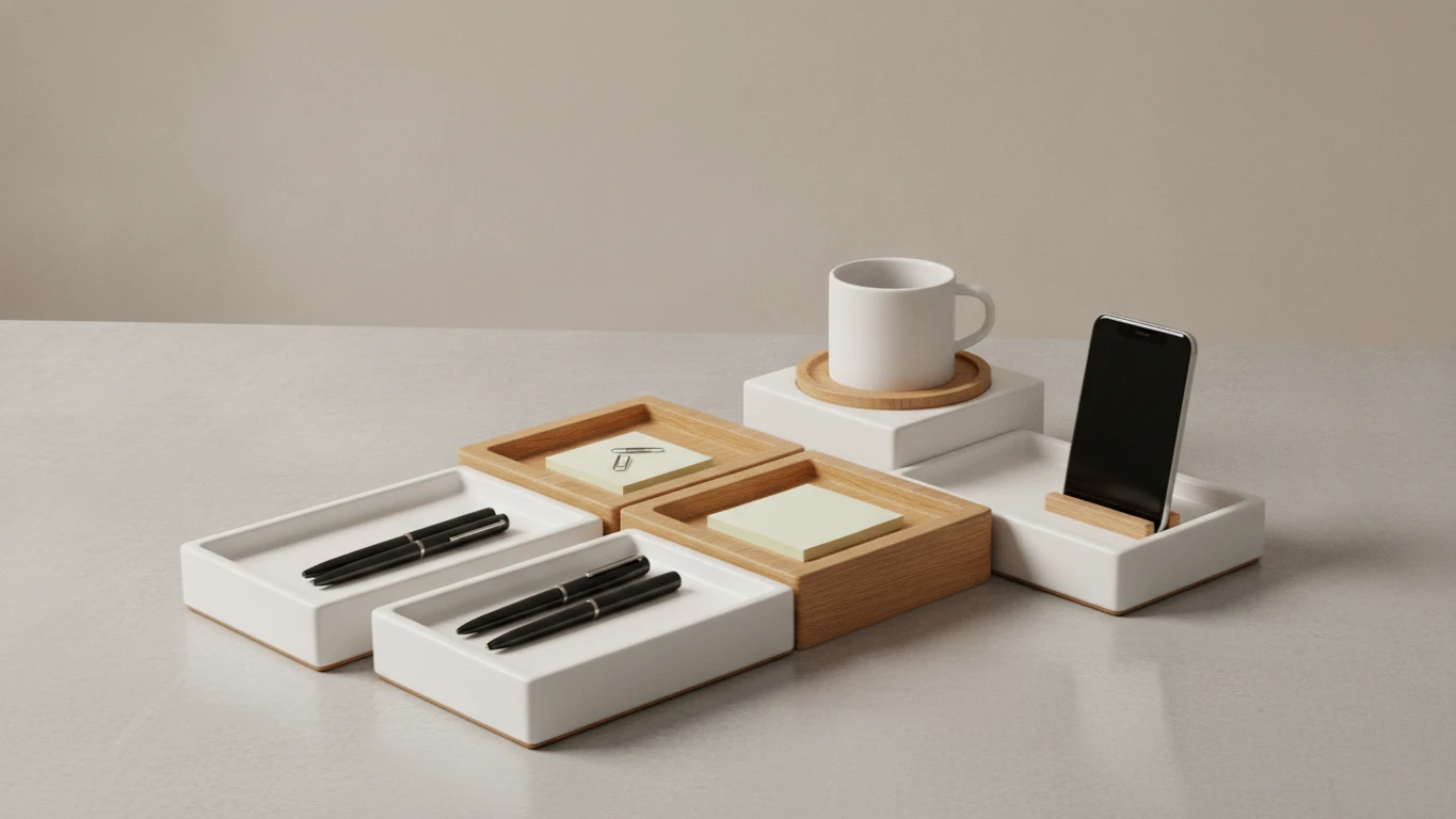 Modular Desktop Organization Tray