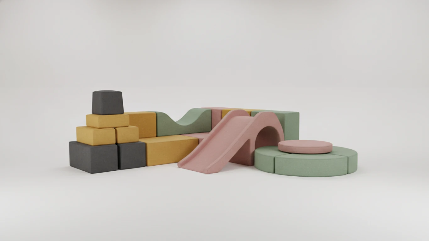 Modular Foam Activity Sofa