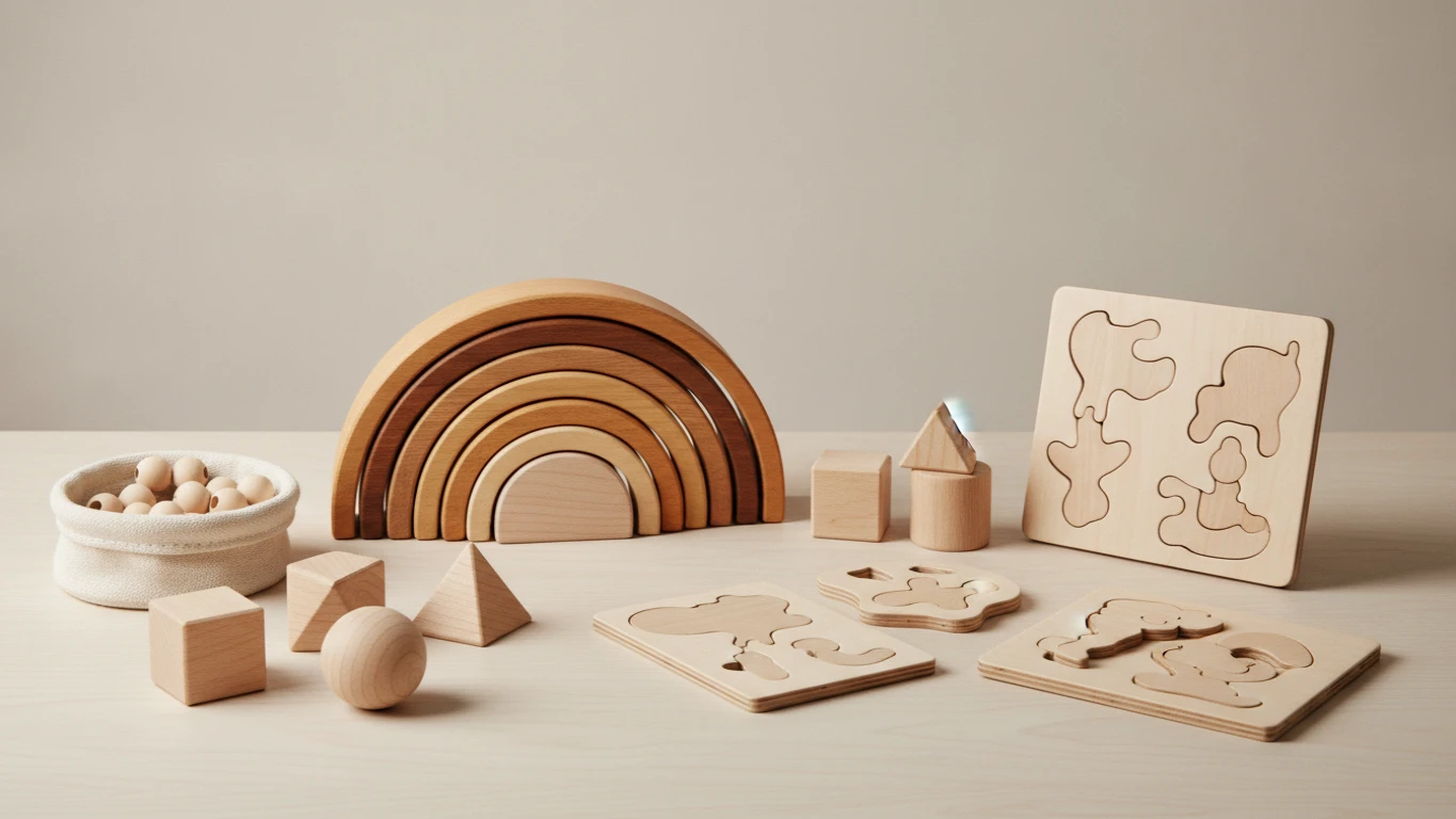 Montessori-Inspired Wooden Play Kit