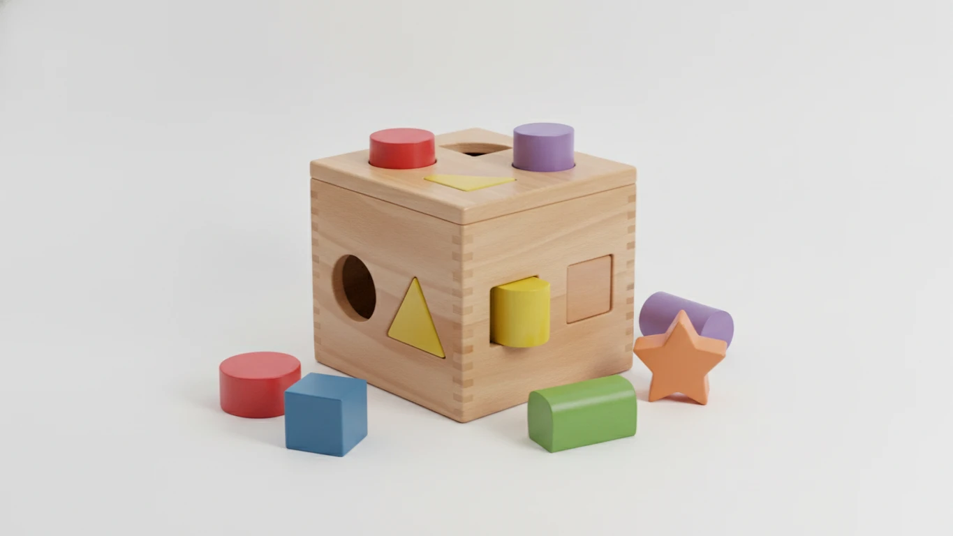 Montessori Shape Sorting Box