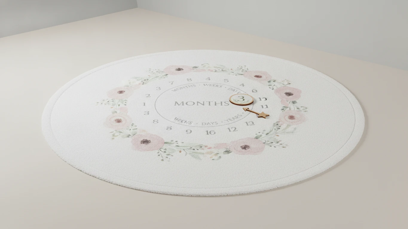 Monthly Milestone Photography Blanket