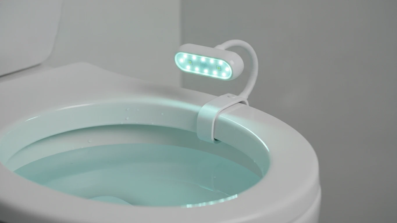 Motion-Activated Toilet Night Light