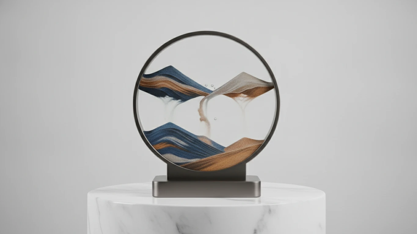 Moving Sand Art Desktop Decor