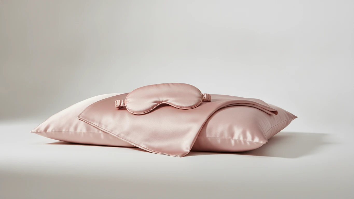 Mulberry Silk Pillowcase and Eye Mask Set