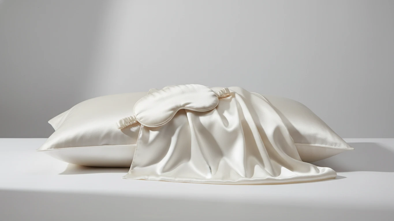 Mulberry Silk Pillowcase and Sleep Mask Set