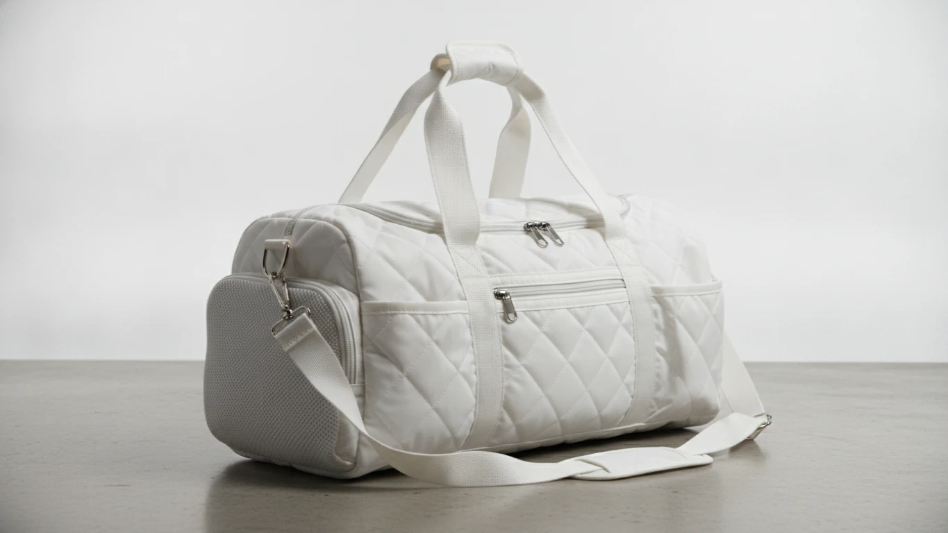 Multi-Compartment Quilted Dance Duffel