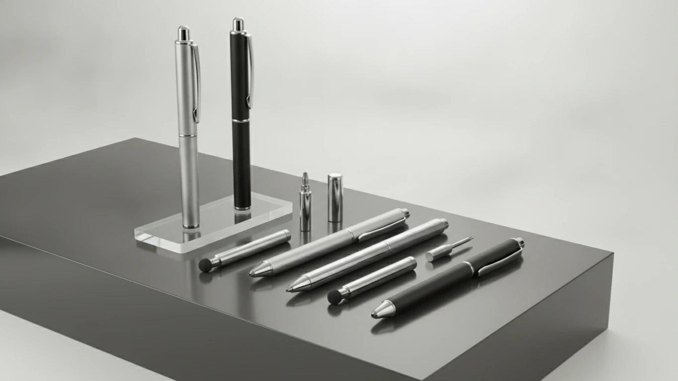 Multi-Function Metal Stylus Pen Set