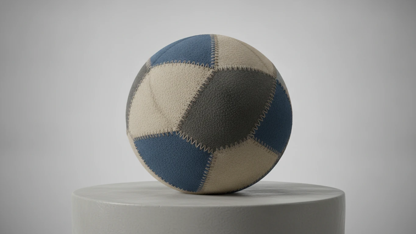 Multi-Panel Sand-Filled Professional Footbag
