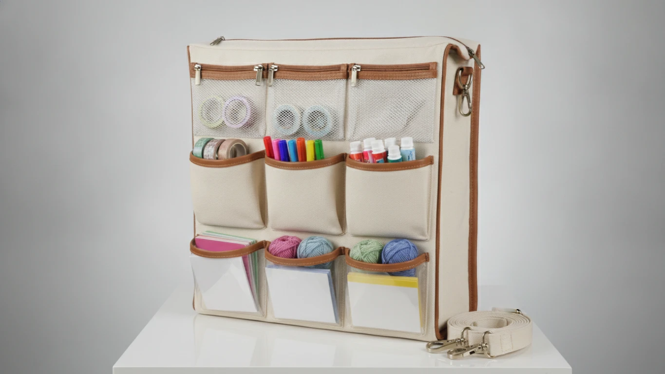 Multi-Pocket Craft and Lesson Organizer