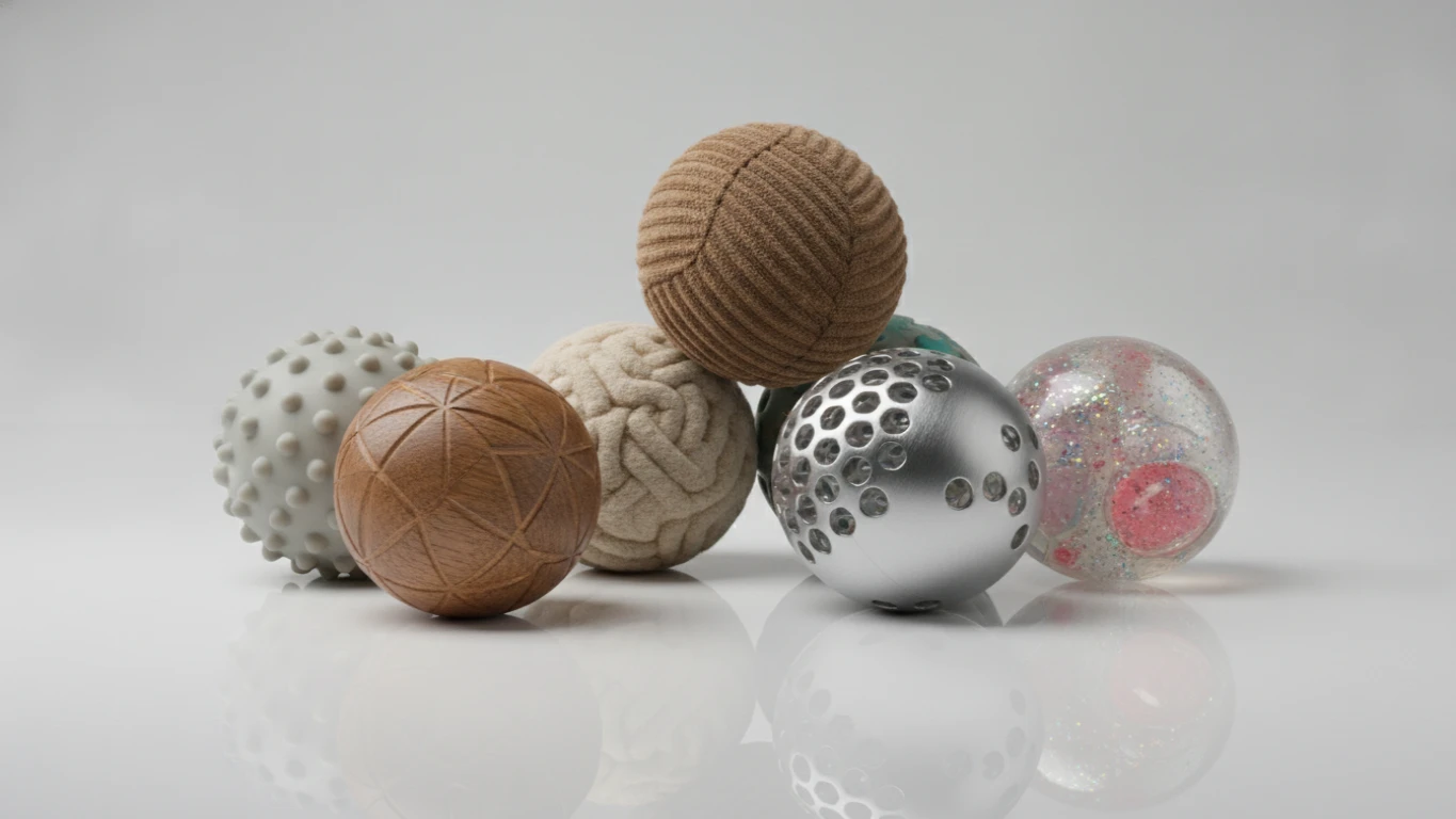 Multi-Texture Learning Ball Set