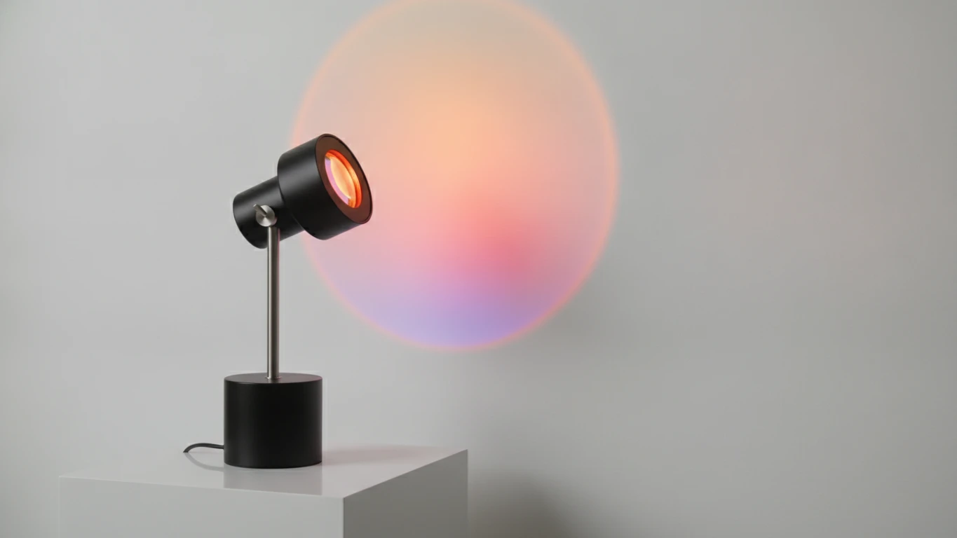 Multi-Tone Sunset Projection Mood Lamp
