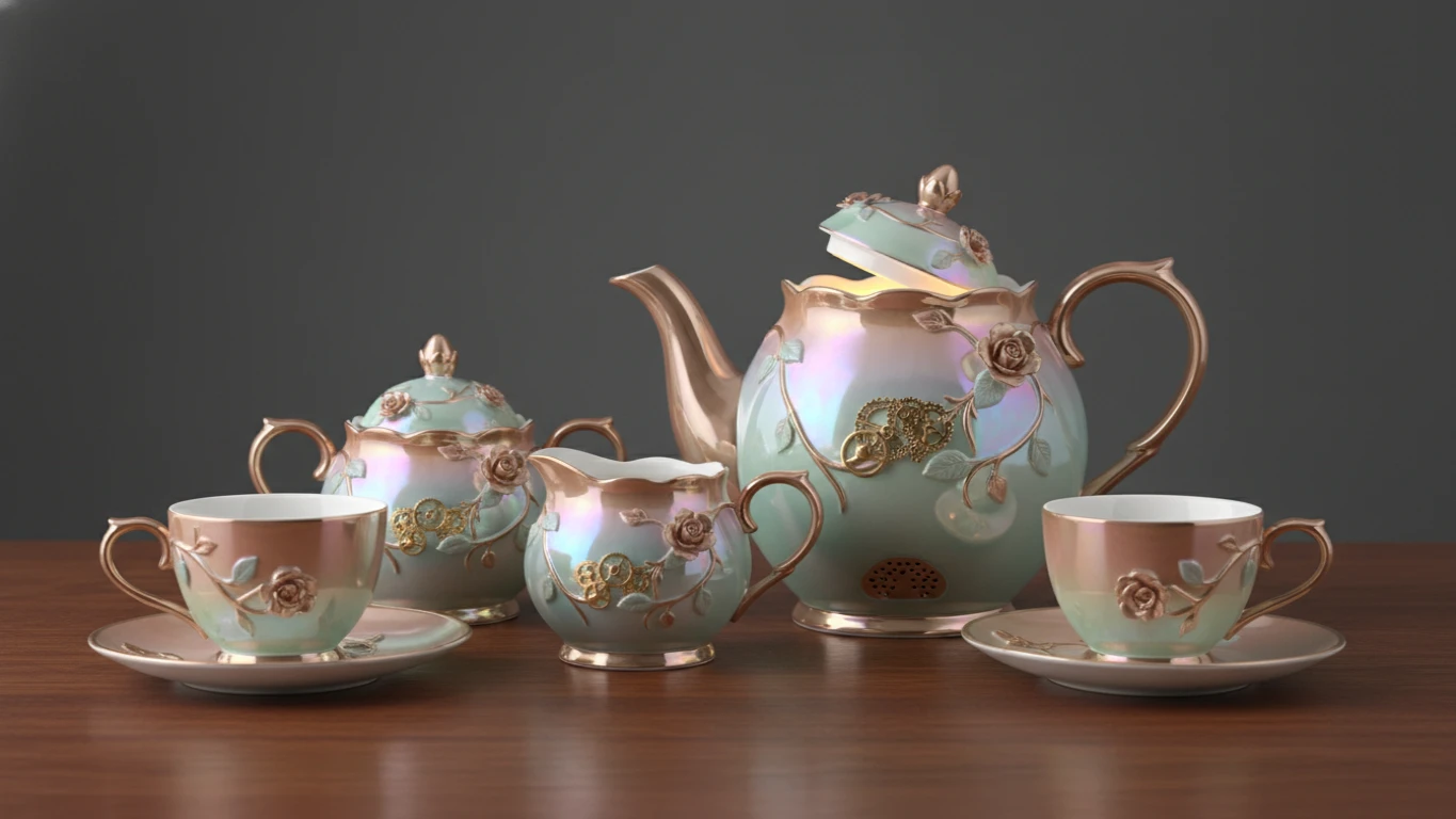 Musical Enchanted Tea Set