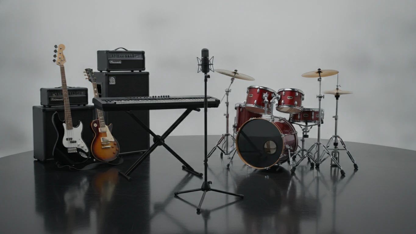 Musical Instrument Band Set