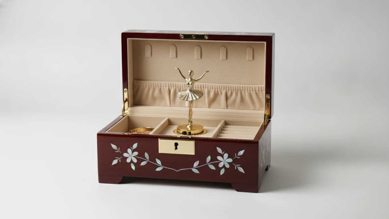 Musical Keepsake Jewelry Box