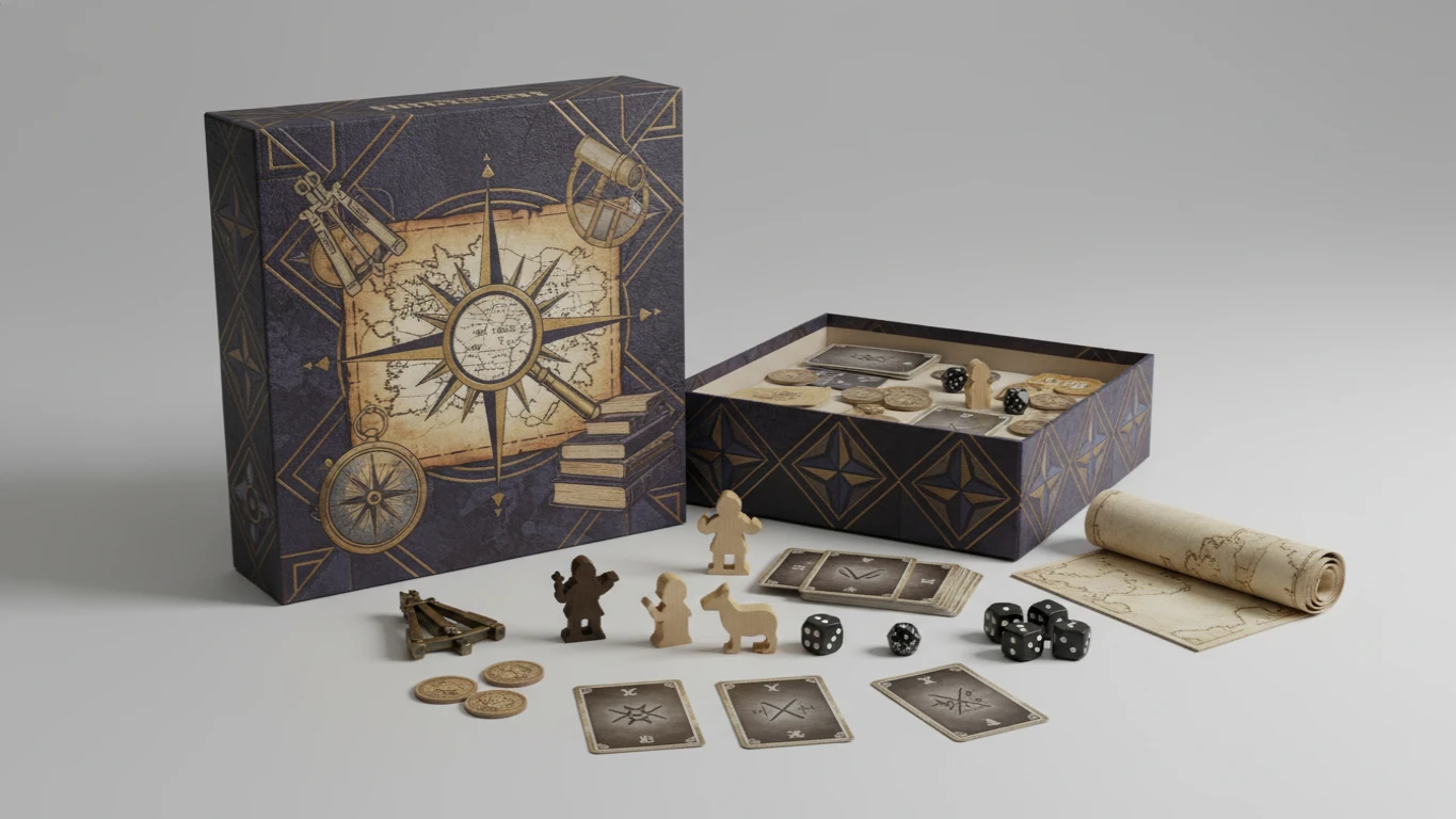 Mystery Adventure Strategy Board Game