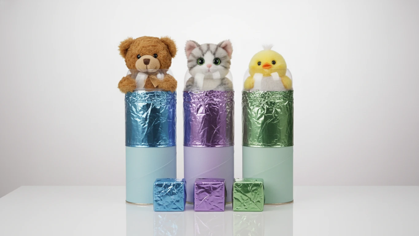 Mystery Plush Toy Surprise Set