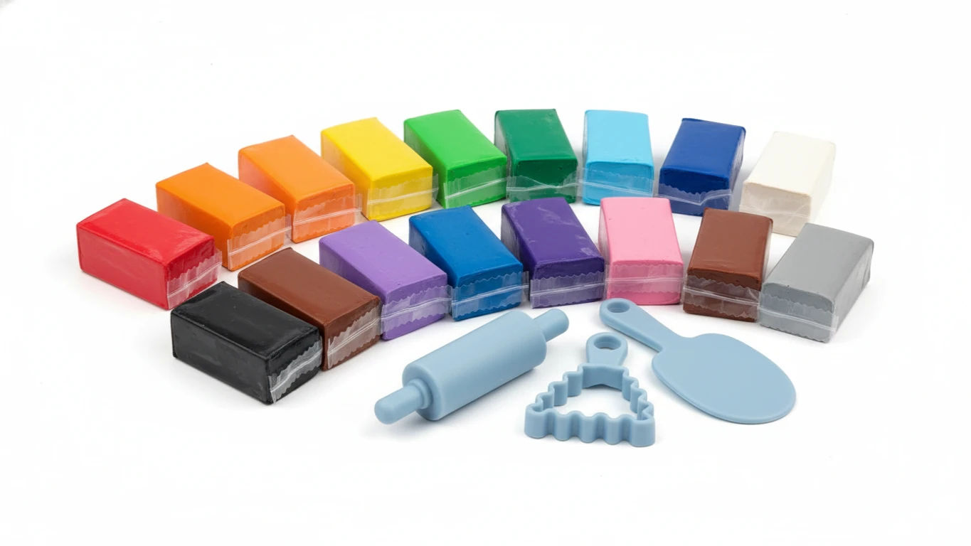 Non-Toxic Modeling Clay Set