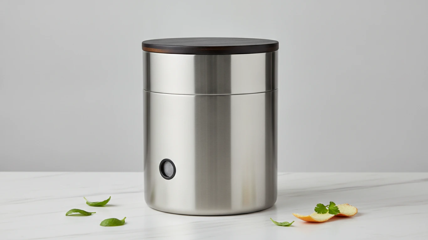 Odorless Kitchen Countertop Composter