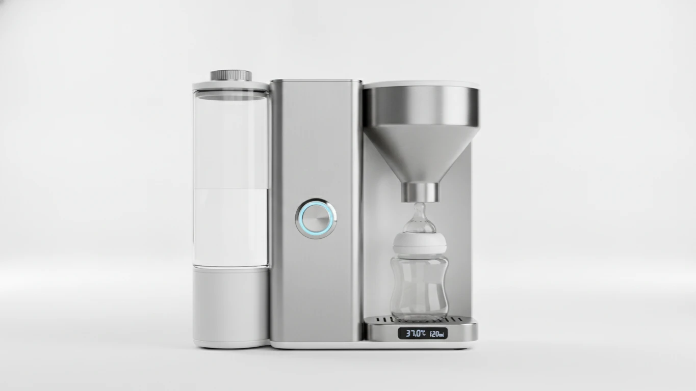 One-Touch Automatic Bottle Preparer