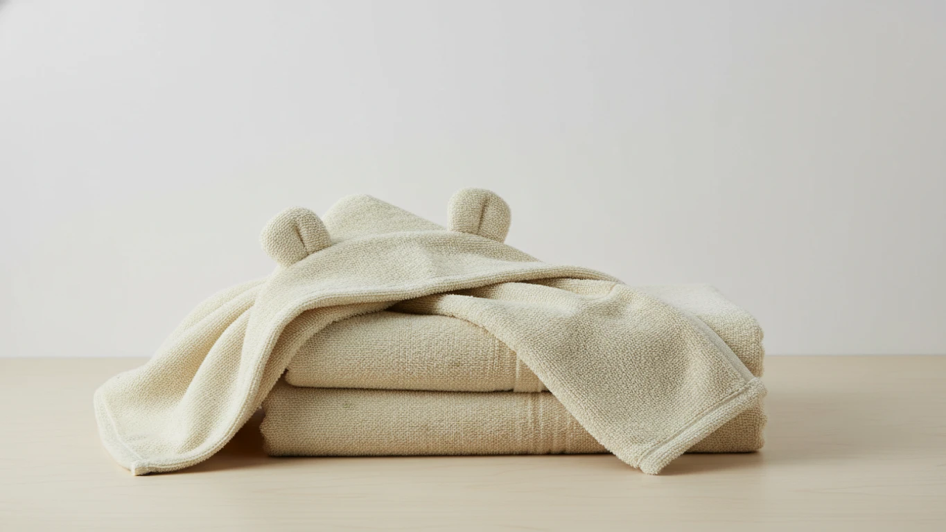 Organic Bamboo Hooded Towel Set