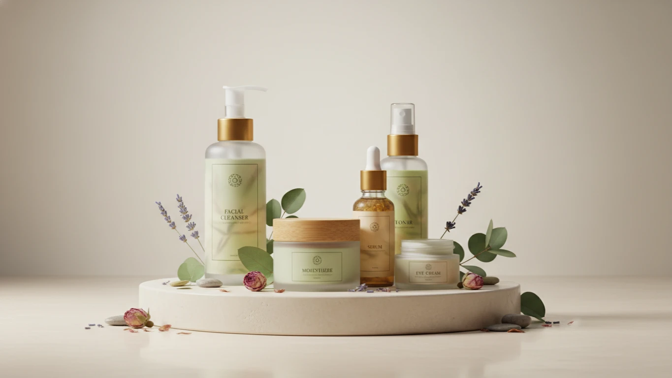 Organic Botanical Skincare Set