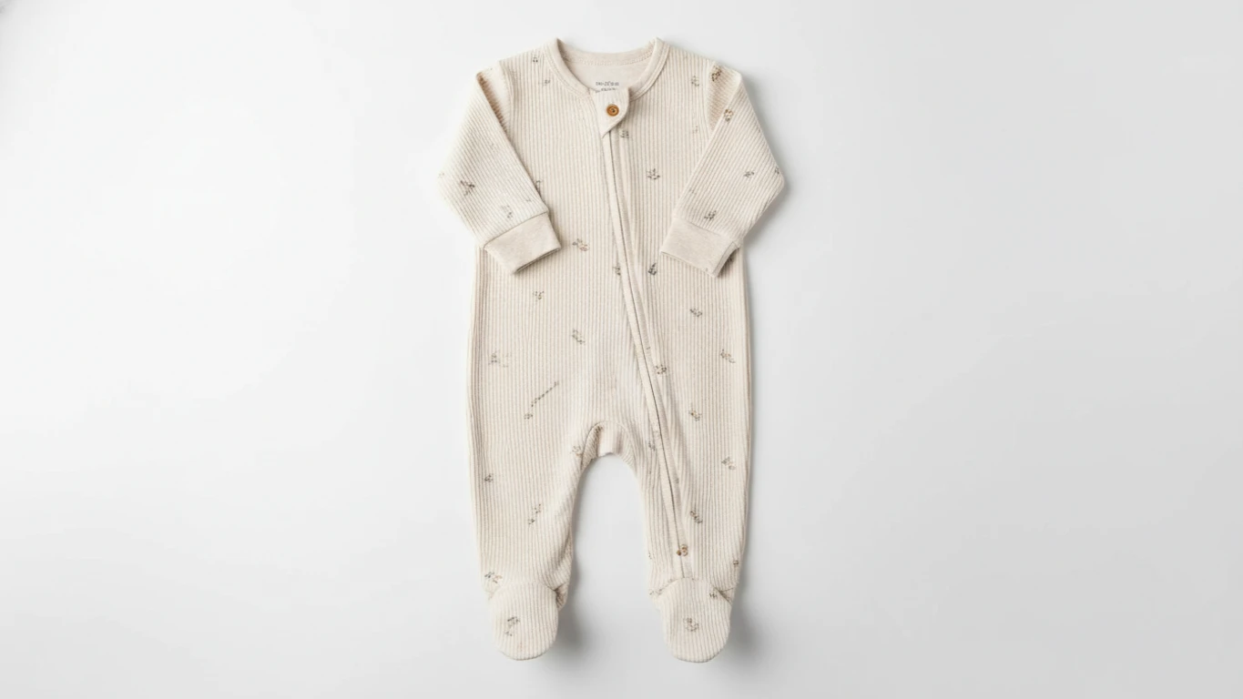 Organic Cotton Sleep and Play Suit