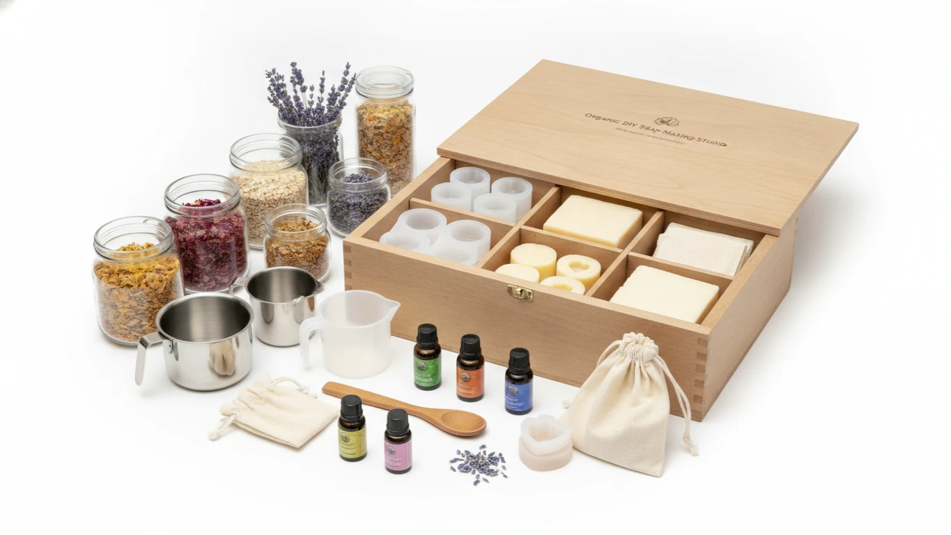 Organic DIY Soap Making Studio